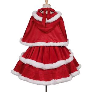 Vestidos de Múltiples Colores para Mujer, Traje con Capa, Vestido Rojo de Navidad con Tirantes, Sin Mangas, para Fiesta de Graduación - Product Image 3