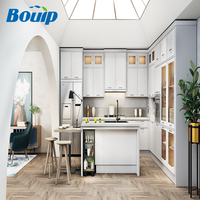 Panneau de fibres de densité moyenne blanc de panneau de MDF de mélamine brillante de 4x8/6x9 pieds pour des meubles
