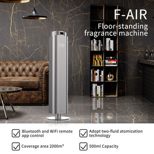 Diffuser Minyak Esensial Tanpa Air 500ml Logam Mewah, Mesin Aromaterapi Nebulizing Pintar, Elektrik untuk Hotel, Garansi 1 Tahun - Product Image 2