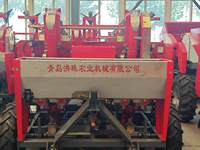Nouvelle Planteuse de Pommes de Terre Suspendue à 2 Rangs en Acier HONGZHU Shandong de Haute Qualité, Machine de Semis Fiable, Garantie 1 An, Usage Intensif