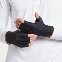 Gants de protection solaire d'extérieur en soie de glace UV UPF50 personnalisés pour femmes