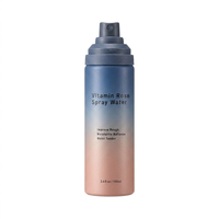 Emballage de soin de la peau en plastique PCR écologique, flacon pulvérisateur de 120 ml, sans BPA, anti-fuite, cylindre, brume fine et douce, sérum pour le soin de la peau