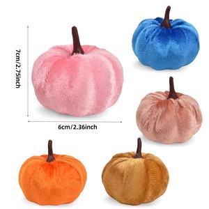 Adornos de Calabaza de Espuma Coloridos, Calabazas Decorativas Artificiales <span class=keywords><strong>para</strong></span> Halloween, Acción de Gracias, Graduación, <span class=keywords><strong>Navidad</strong></span> - Product Image 5