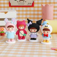 Figura de PVC Personalizada de Fábrica en Guangzhou, Figura de Acción de Goma de Alta Calidad, Colección 3D, ODM, Mini Figura de Anime Linda