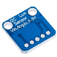 Módulo de Sensor de Luz Ambiental VEML7700, Sensor de Medición de Luz de 120k Lux, Placa de Sensor de 3.3V 5V con Interfaz I2C IIC para Arduino Rspi