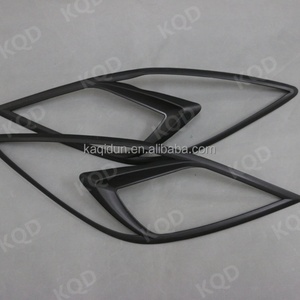 Accesorios Exteriores para Automóviles, Cubierta de Faro Delantero de Plástico ABS Negro Mate para MAZDA 2012 BT50 - Product Image 4