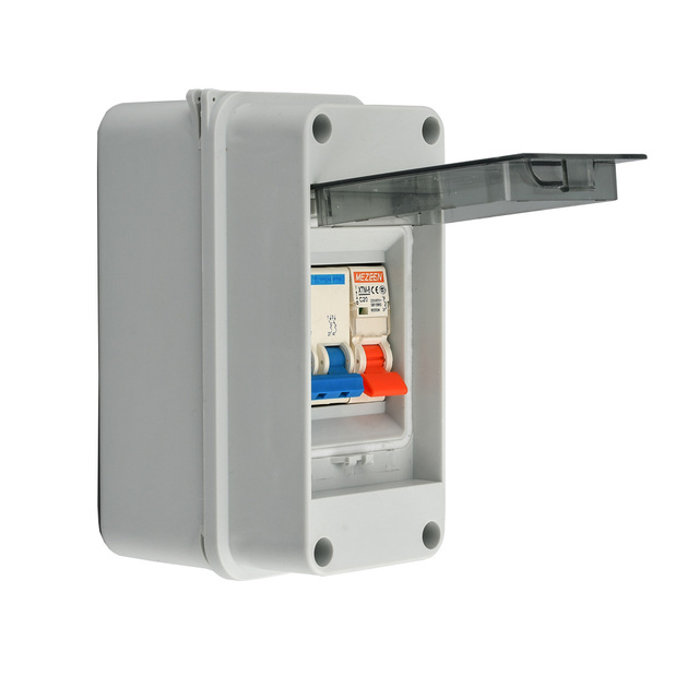 Outdoor Waterproof Surface Pasted Three-phase Distribution Box Electricalplastic Distribution Box DB Box Waterproof