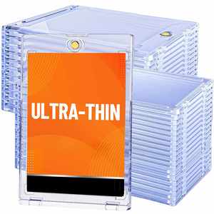 Wholesale 35PT Ultra-thin Magnetic <b>Tile</b> High Transparency Star Card TCG Game Card protection Box - Product Image 1