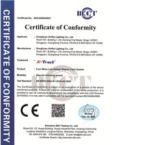 इनडोर लाइटिंग 4 तारों का नेतृत्व चुंबकीय ट्रैक रेल स्पॉटलाइट चुंबकीय ट्रैक प्रकाश एडाप्टर पावर कॉर्ड के साथ पावर कनेक्टर - Product Image 5