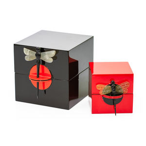 Vietnam Crafts Lacquerware Wooden Foldable <b>Gift</b> <b>Box</b> Luxury Design for <b>Cheap</b> Wholesale - Product Image 3