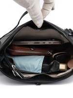 Tas Kulit Berkualitas Tinggi dan Dompet untuk Wanita Tas Selempang Kulit dengan Rumbai Tas Messenger Kulit Asli