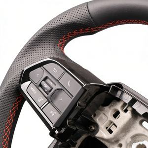 Volante de Cuero Premium para Toyota Hilux Corolla Camry Vitz Prado N80 150 250 <span class=keywords><strong>Serie</strong></span> 90 - Product Image 6