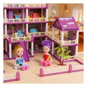 Decorative Plastic Dollhouse Model Home and <b>Desk</b> Decoration Creative Kit-PVC Furniture Toys <b>Set</b> - Product Image 4