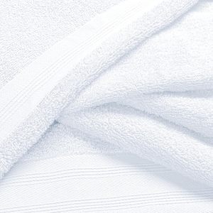 Wholesale Luxury 500gsm Cotton Hand <b>Towel</b> White Terry <b>Towels</b> Quick-Dry Solid Color Woven Custom Logo 5 Star Hotel Quality - Product Image 5