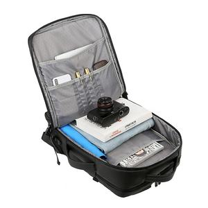 Mochila escolar de viaje de negocios duradera personalizada con logotipo Mochila para ordenador portátil de poliéster para estudiantes de 17 pulgadas barata con puerto USB - Product Image 3