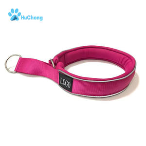 <span class=keywords><strong>Collar</strong></span> de Perro Personalizado Ajustable Tipo Martingala, Deslizante, Reflectante, de Nailon, con Forro de Espuma EVA Suave y Neopreno - Product Image 1