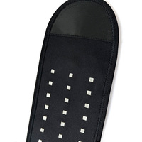 Thérapie par lumière rouge pour la main et le poignet, appareil de thérapie par lumière infrarouge proche 660 nm et 850 nm, 6 massages par chaleur et vibrations avec batterie 5000 mAh