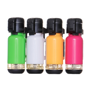 2025 gran oferta diseño personalizado solo Jet llama cigarrillo plástico Flip Top antorcha encendedor para venta directa de fábrica al aire libre - Product Image 5