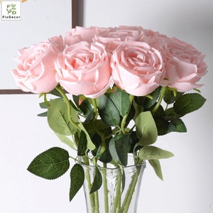 Fiori Artificiali di Rosa in Seta Economici all'Ingrosso, Fiori di Tendenza per Matrimoni e Decorazioni Domestiche - Product Image 5