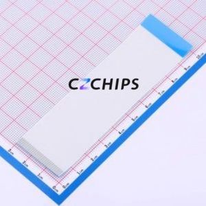 FFC-1.0-28-100-B-4-8 FFC Cable (Flexible Flat Cable) P=1mm Connector 28P 1mm 0.3mm Reverse - Product Image 2