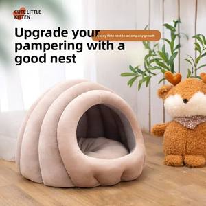 Nido de gato Caterpillar Four Seasons Diseño envolvente completo universal Nido de mascota Tipo de Casa Nido de perro difícil de morder Protección engrosada - Product Image 2