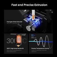 3D принтер ELEGOO Neptune 4 Макс, поддержка быстрой печати 500 мм/с для 300 ° C и автоматического выравнивания, аксессуар для экструдера с прямым приводом