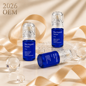 Sérum facial au peptide bleu OEM 10 ml, essence hydratante pour le soin de la peau au peptide de cuivre, étiquette privée, logo personnalisé - Product Image 3