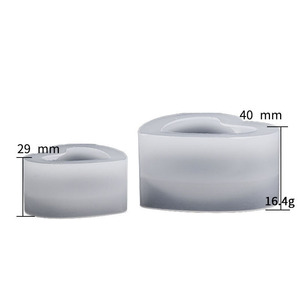 Lớn & Kích Thước Nhỏ Tái Sử Dụng Không Dính Thân Thiện Với Môi Silicone Khuôn Trái Tim Cho Sô Cô La Và Nhựa Epoxy Tự Làm Trang Trí - Product Image 4