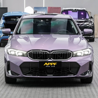 Film de protection de peinture (PPF) pour voiture en vinyle TPU violet brillant, film de changement de couleur 1,52*15m