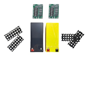 Tự làm toàn bộ 12V 7Ah ABS hộp pin Trường hợp với Nickel chủ & 3S 40A cân bằng BMS 21 di động 18650 lithium pin trường hợp lắp ráp - Product Image 6