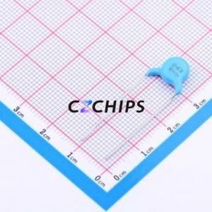 ตัวเก็บประจุนิรภัยแบบ Through hole (THT) รุ่น Q08E8D102MN0B0S0N0, ระยะขา P=10 มม., ความจุ 1nF, ค่าความคลาดเคลื่อน 20%, แรงดัน 400V, ประเภท Y1 - Product Image 2