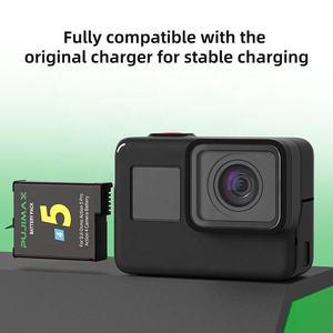 Batterie d'appareil photo PUJIMAX 3 pièces 3,87 V 2100 mAh avec <span class=keywords><strong>chargeur</strong></span> de batterie 3 emplacements <span class=keywords><strong>Type</strong></span>-<span class=keywords><strong>C</strong></span> pour DJI Osmo <span class=keywords><strong>Action</strong></span> 5 Pro <span class=keywords><strong>Action</strong></span> 4 - Product Image 5