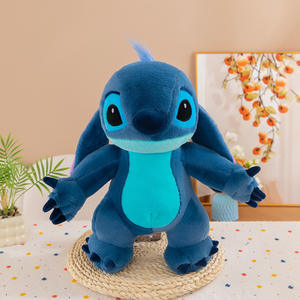 ぬいぐるみぬいぐるみ漫画ブルーピンクかわいいぬいぐるみ人形子供用ギフトソフトぬいぐるみ - Product Image 2