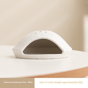 Support de brûleur d'encens en céramique moderne fait à la main cendrier et diffuseur d'aromathérapie en bois sacré péruvien vente transfrontalière chaude - Product Image 6
