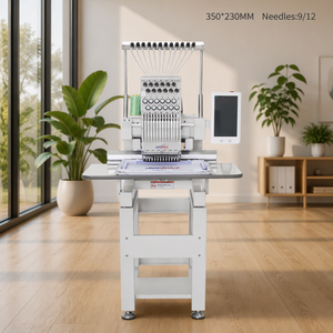 เครื่องปักคอมพิวเตอร์ REVHON 12 เข็ม สำหรับงานตกแต่งเสื้อผ้าแบบผลิตจำนวนน้อย - Product Image 1