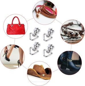 Clous métalliques rotatifs à rivets pour la décoration de sacs, ceintures, bracelets, chaussures, bottes et sacs à main - Product Image 2