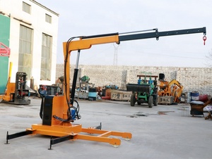 1000kg xây dựng <span class=keywords><strong>Telescopic</strong></span> Boom xách tay mini xe tải cẩu điện di động cần cẩu sàn - Product Image 6
