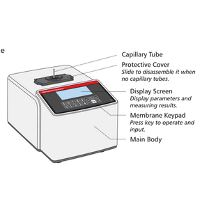 Appareil de <span class=keywords><strong>point</strong></span> de fusion numérique de haute précision pour utilisation en laboratoire jusqu'à 320 ° C - Product Image 3