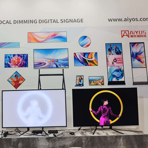 Thân thiện với môi năng động đèn nền 43 inch treo tường <span class=keywords><strong>LCD</strong></span> kỹ thuật số biển 1000 nits độ sáng cho quảng cáo hiển thị - Product Image 2