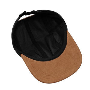 Chapeaux Vintage classiques personnalisés 5 panneau hiver automne unisexe réglable Snapback Baseball Camp Cap Hat - Product Image 3