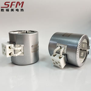 גוף חימום תעשייתי בהתאמה אישית, בעל הספק ותדר מתח גבוהים, עמיד בטמפרטורות גבוהות, מסוג קרמי בצורת פס, לחימום חביות. - Product Image 1