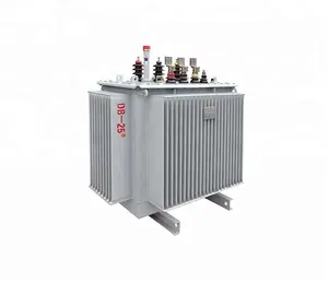 Transformador de distribución sumergido en aceite completamente sellado de 10kv Transformador eléctrico de 200 Kva Transformadores S11 S13 Mv Hv