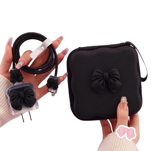 Sac <span class=keywords><strong>de</strong></span> <span class=keywords><strong>rangement</strong></span> multifonctionnel 6 en 1 avec câble <span class=keywords><strong>de</strong></span> charge rapide Micro-USB 18/20W, <span class=keywords><strong>gaine</strong></span> en PVC <span class=keywords><strong>pour</strong></span> boîte <span class=keywords><strong>de</strong></span> protection <span class=keywords><strong>de</strong></span> chargeur iPhone - Product Image 2