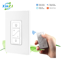 Interruptor Inteligente XZJ Estándar Estadounidense, Interruptor Atenuador Inteligente con Alexa, Conexión Directa a la Pared, Producto para el Hogar Inteligente
