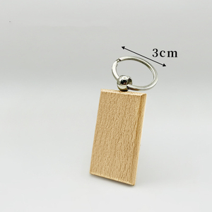 <span class=keywords><strong>Personnalisable</strong></span> 3D blanc <span class=keywords><strong>bois</strong></span> <span class=keywords><strong>porte</strong></span>-clés <span class=keywords><strong>porte</strong></span>-clés <span class=keywords><strong>porte</strong></span>-clés métal pour gravure Logo personnalisé - Product Image 2