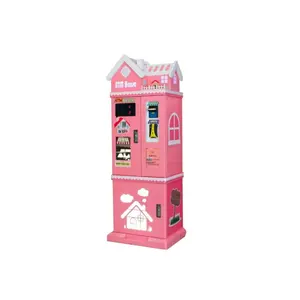 Pink Mini Small Cash Bill Exchange zu Coin Token Exhcanger Machine für Amusement Claw Crane Game Dispenser