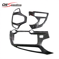 Revêtement intérieur en fibre de carbone pour Chevrolet Corvette Stingray C7 2014-2016, kit carrosserie