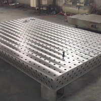 Table de soudage 3D Bozhong, grande surface de travail 2400x1200x200mm, neuve, en aluminium, 450 stations de soudage, en promotion