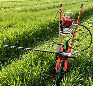Decespugliatore a Benzina con Avviamento Manuale a Corda, Multiuso per Taglio Arbusti, Stoccio e <span class=keywords><strong>Erba</strong></span>, per Prato, Campo e <span class=keywords><strong>Giardino</strong></span> - Product Image 5