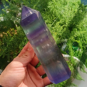 Di alta Qualità del Commercio All'ingrosso Della Pietra Preziosa Reiki Bacchette di Cristallo Punti Obelisco <span class=keywords><strong>Blu</strong></span> Fluorite Point Per La Guarigione - Product Image 3